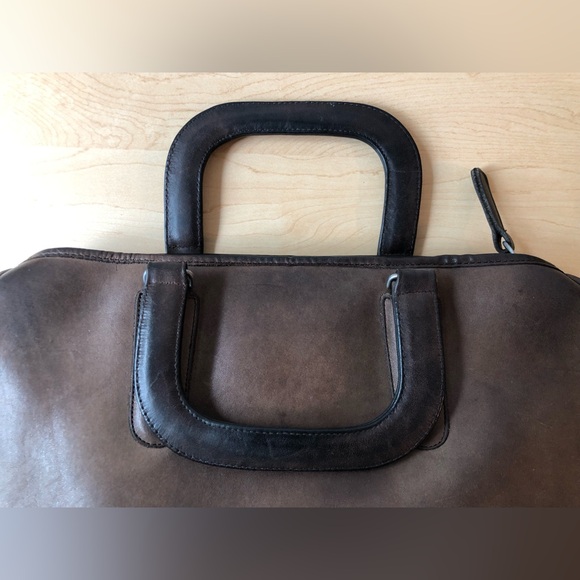 Vintage Coach NYC Slim Satchel in Mocha - Picture 16 of 16